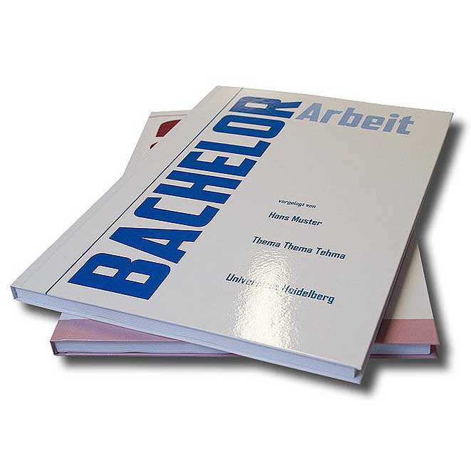 Bachelorarbeit als Hardcover gebunden