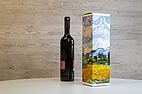 individuell bedruckter Flaschenkarton mit Weinflasche